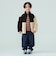 透かし編み ボーダー ニット2026FW（90～140cm） ニット 通学 公園