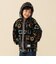 リバーシブル ボア フード コート 2026FW (90～150cm)  総柄 アウター 上着 2WAY 通園 通学 公園