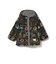 リバーシブル ボア フード コート 2026FW (90～150cm)  総柄 アウター 上着 2WAY 通園 通学 公園