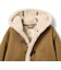 フェイクムートン コート 2026FW (90～150cm) ふわふわ あったか キャメル キッズ服