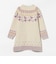 ユキノハナ柄 ニット ワンピース 2026FW（90～140cm） キッズ 子供服  おでかけ クリスマス