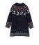 ユキノハナ柄 ニット ワンピース 2026FW（90～140cm） キッズ 子供服  おでかけ クリスマス