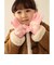 ハート ニット グローブ 2026FW 可愛い ハート柄 手袋 ギフト 冬小物
