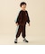 ベロア ライン パンツ 2026FW（90～140cm） イージーパンツ サイドライン スポーティキッズ