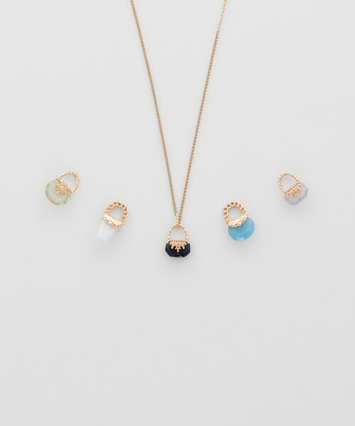 ★新品未使用★NOJESS★ ★ノジェスTiny Bag Charm K10 Tiny Charm】K10トパーズチャーム｜ネックレスチャーム｜ノジェス 公式