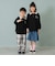 ハーフZIPワイドスウェット
