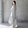 【リンク】チェック切り替えワンピース(レディース)