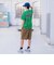 【大人向けサイズあり】コットンツイル・ハーフペインターパンツ