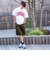 【大人向けサイズあり】コットンツイル・ダブルニーハーフパンツ