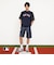 【大人向けサイズあり】【MLB】チームロゴプリントラグランスリーブ半袖Tシャツ