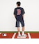 【大人向けサイズあり】【MLB】チームロゴプリントラグランスリーブ半袖Tシャツ