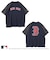 【大人向けサイズあり】【MLB】チームロゴプリントラグランスリーブ半袖Tシャツ