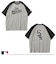 【大人向けサイズあり】【MLB】チームロゴプリントラグランスリーブ半袖Tシャツ
