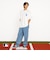 【大人向けサイズあり】【MLB】チームロゴプリント半袖Tシャツ
