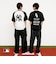 【大人向けサイズあり】【MLB】チームロゴプリント半袖Tシャツ