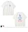 【大人向けサイズあり】【MLB】チームロゴプリント半袖Tシャツ