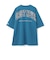 【大人向けサイズあり】【FORGETNEVER】バックアーチカレッジロゴ半袖Tシャツ_GLSW