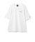 【大人向けサイズあり】【FORGETNEVER】バックアーチカレッジロゴ半袖Tシャツ_GLSW