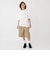 【大人向けサイズあり】【FORGETNEVER】バックアーチカレッジロゴ半袖Tシャツ_GLSW