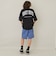 【大人向けサイズあり】【FORGETNEVER】バックアーチカレッジロゴ半袖Tシャツ_GLSW