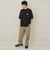 【大人向けサイズあり】【FORGETNEVER】バックターンテーブル半袖ポケットTシャツ_GLSW