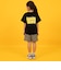 【SKIT0LY】【接触冷感】ハイクールコットン・発泡プリント半袖Tシャツ
