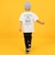 【SKIT0LY】【接触冷感】ハイクールコットン・ジャンクフードプリント半袖Tシャツ