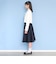 *リボンベルトつきレースドレス