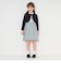 【Kids】レースプリーツドレス