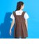 【Cuugal掲載】【AMI】カットワーク刺しゅうレースチュニック×インナーTシャツセット