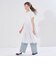 【AMI】コットンレースキャミワンピース×Tシャツセット