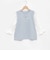 袖切り替えネックレスTシャツ