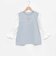 袖切り替えネックレスTシャツ