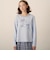 リボンアップリケTシャツ