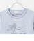 リボンアップリケTシャツ