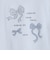 リボンアップリケTシャツ