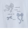リボンアップリケTシャツ