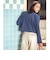 ノーカラーZIPカーデTシャツセット