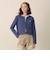 ノーカラーZIPカーデTシャツセット