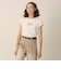 ノーカラーZIPカーデTシャツセット