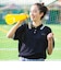 メッシュ半袖ポロニット