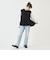 ペプラムニットベスト＆Tシャツセット