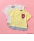 【かいじゅうステップ ワンダバダ】 キャラクターワッペンレイヤード風Tシャツ