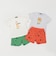 動物半袖Tシャツセットアップ