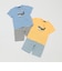 クジラ半袖Tシャツセットアップ
