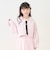 レイヤード風短丈　長袖Tシャツ