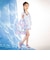 【SWIM】ユニコーン花柄ワンピース水着