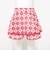 Gingham Flower二段キュロット【日本製】
