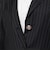 ラペルピンつきストライプジャケット