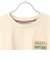 ルッキー 袖アップリケTシャツ
